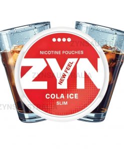 ZYN Nicotine Pouches Slim Cola Ice 9mg