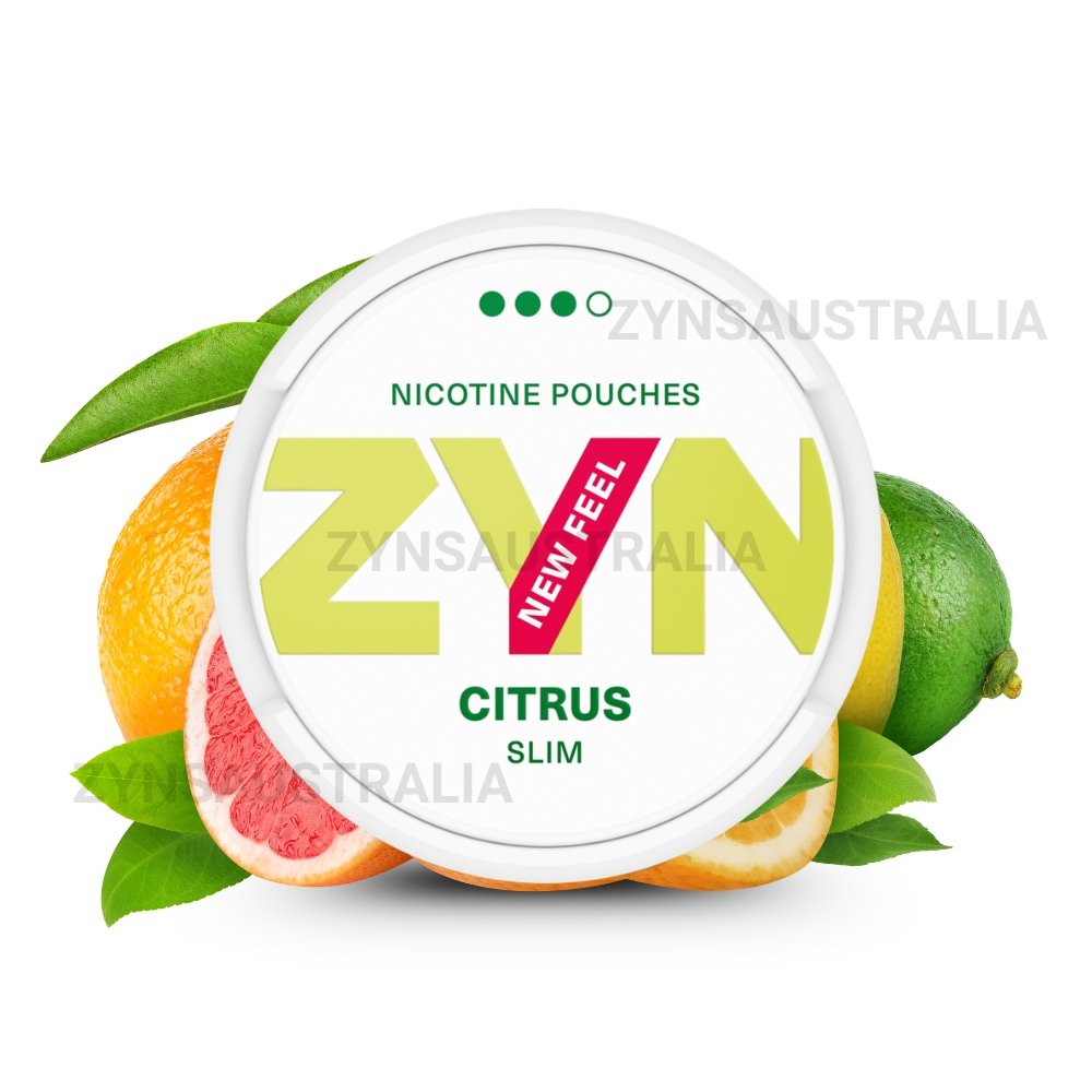 ZYN Nicotine Pouches Slim Citrus 9mg